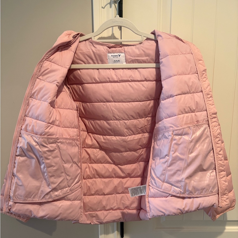 NWT Pink Puffer Jacket - Picture 3 of 5